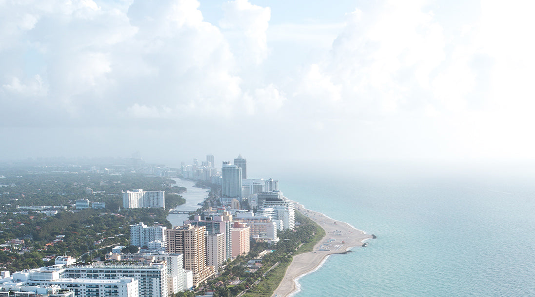 Miami coastline