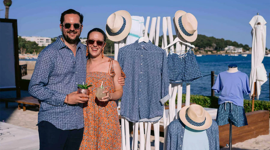 Love Brand founders smile for a picture