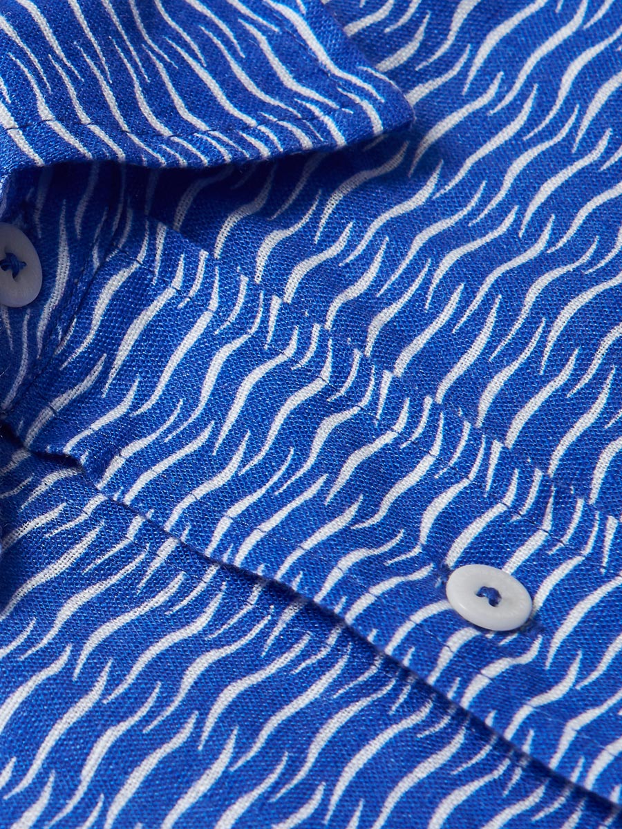 Chemise en lin Waves Abaco pour homme