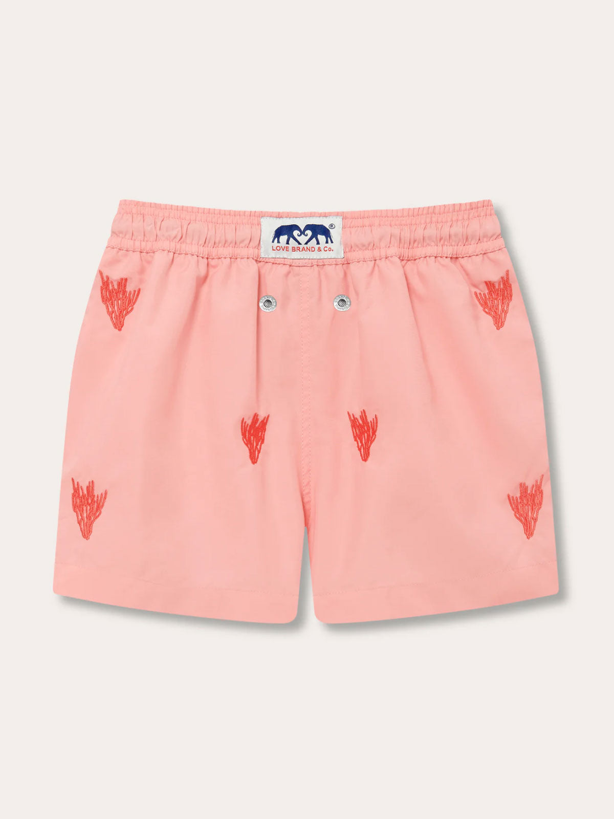 Boys Coral Colony Embroidered Staniel Swim Shorts