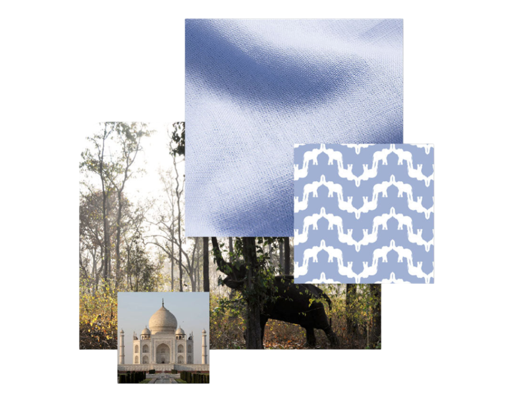 elephant palace print