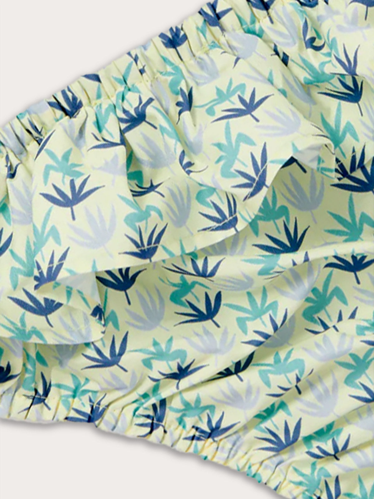 Fabric details of Girls Palm Sugar Calabash Bikini Bottoms