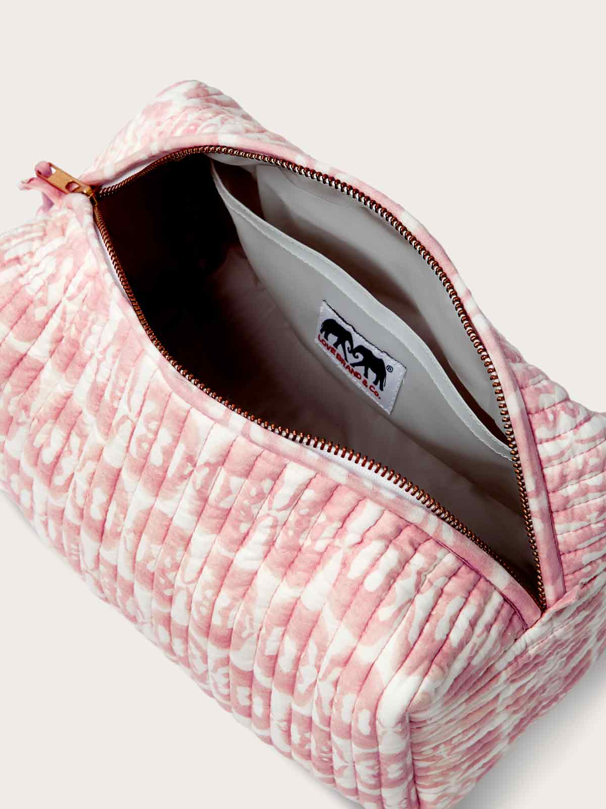 Borse da bagno trapuntate Guana - Elefanti dell'India