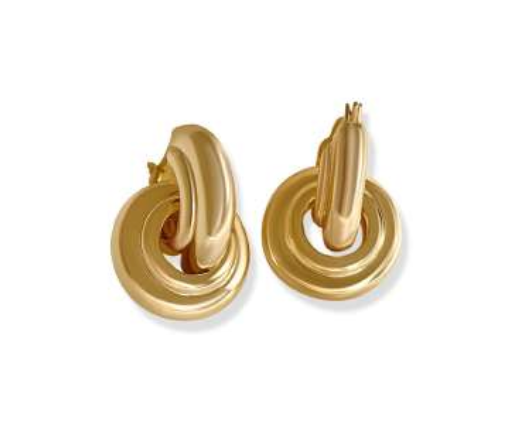 Anisa Sojka - Interlocking Hoop Earrings