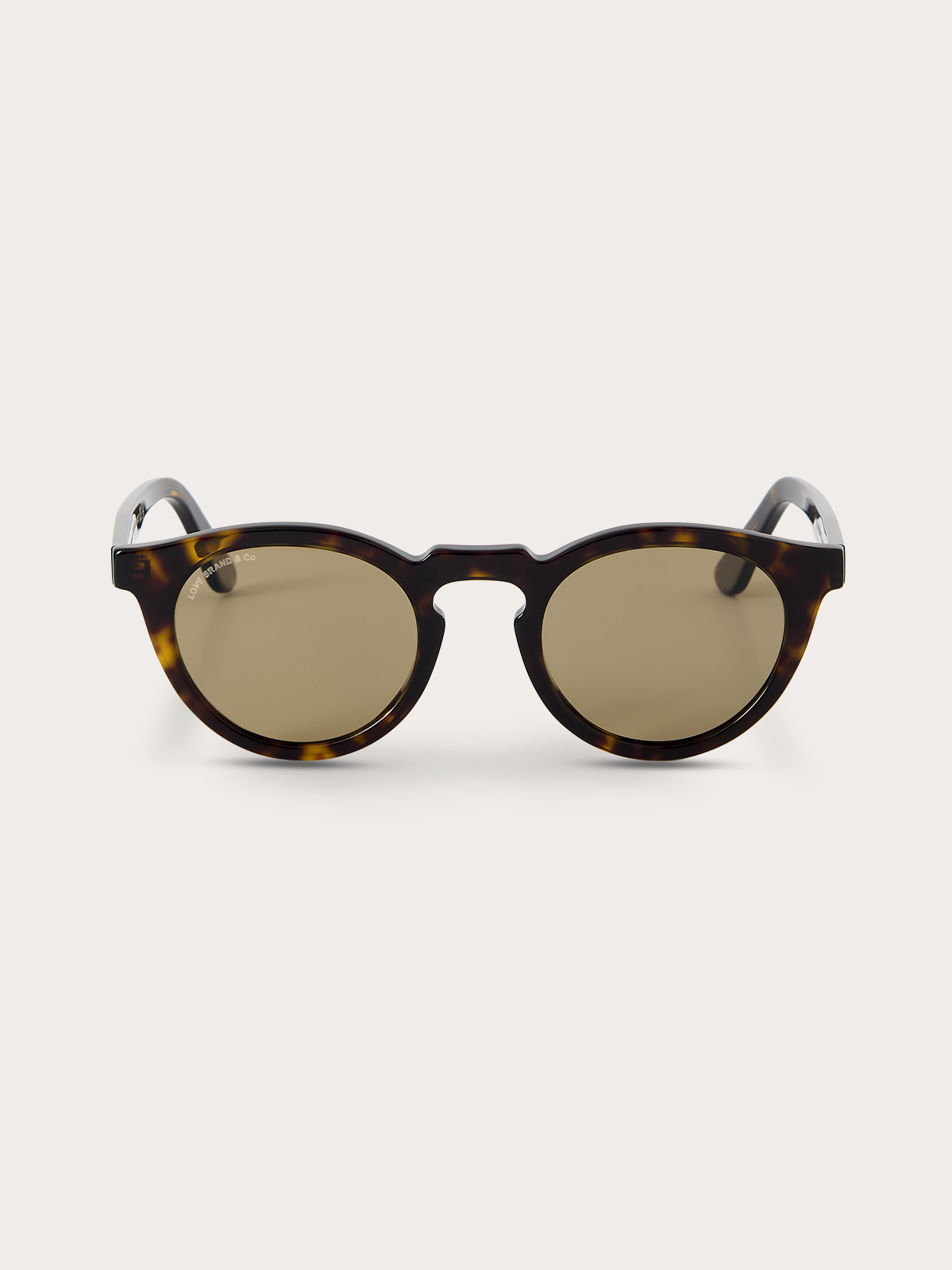 Lightbourne Tortoiseshell Sunglasses, Brown Lens – LOVE  display picture 1