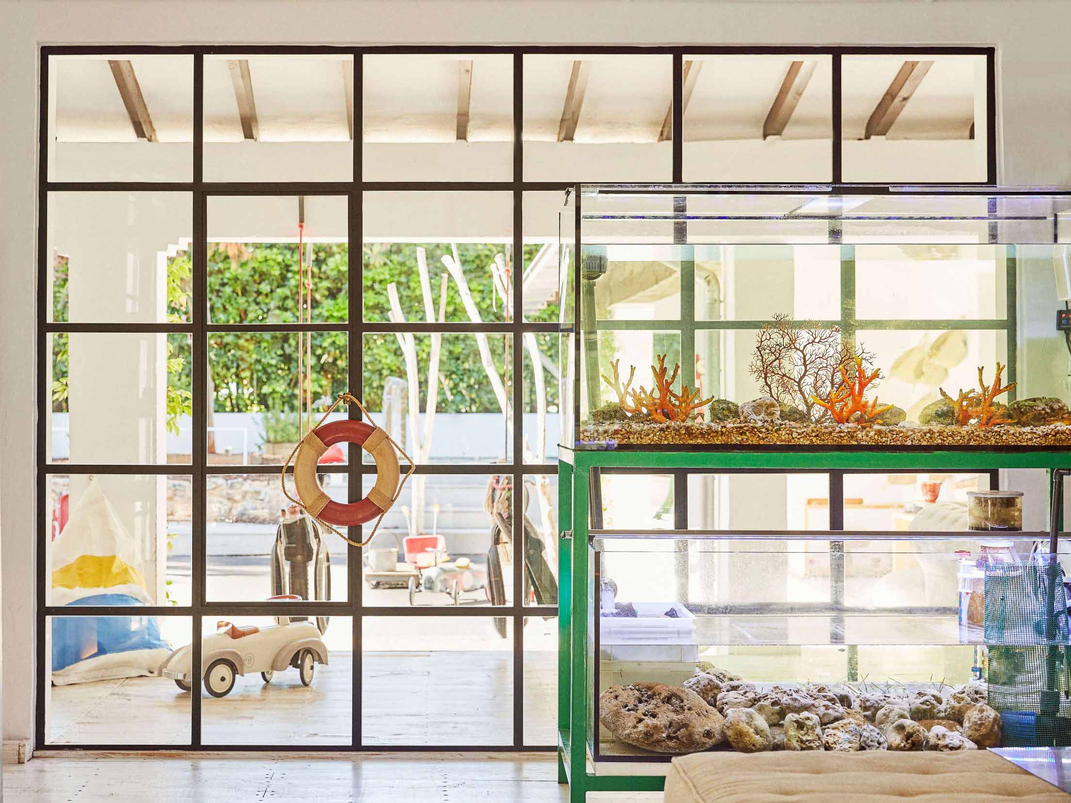 Marbella Club seahorse conservation project in the kid's club