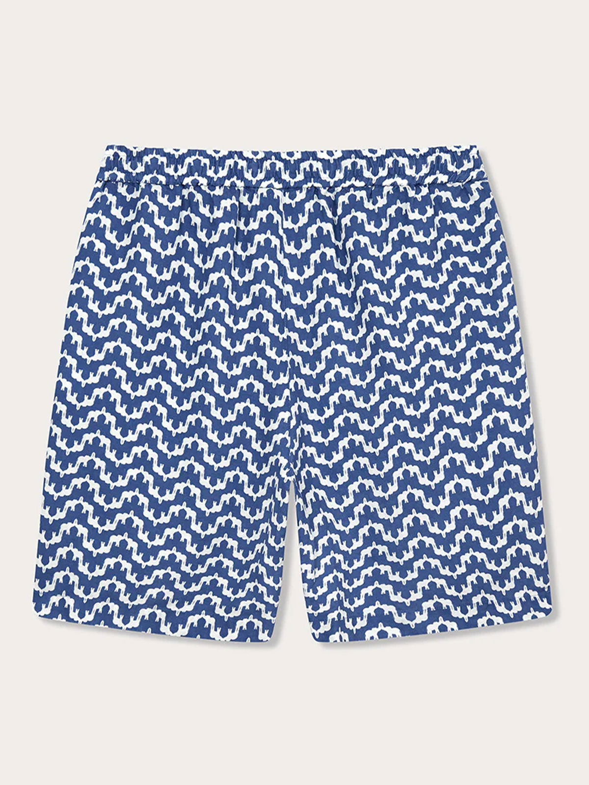 Short en lin bleu Joulter Elephant Palace pour homme