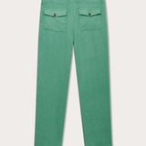 Men's Riviera Green Randall Linen Trousers