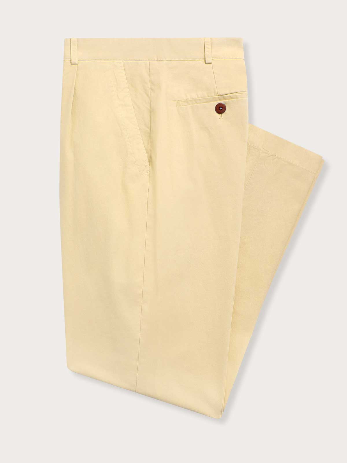 Folded view of Men's Stone Lyford cotton Chino