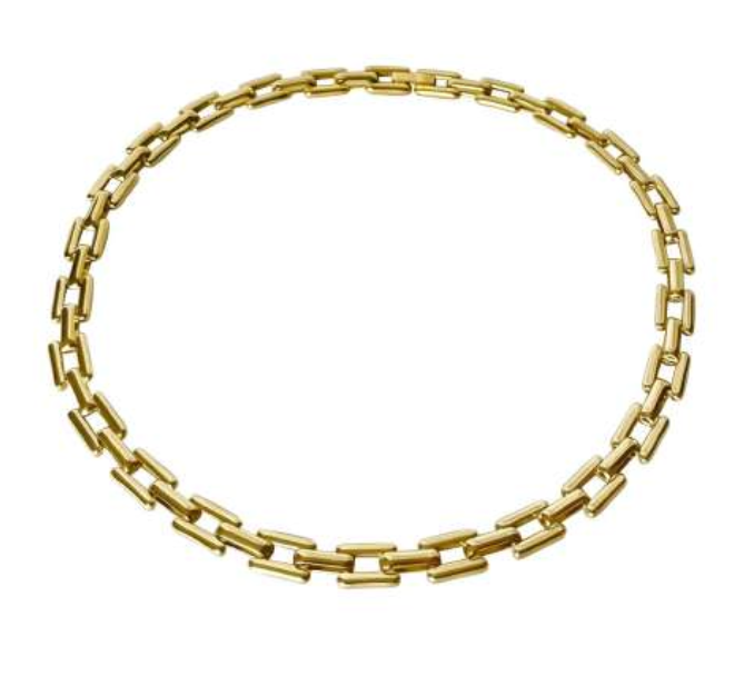 Anisa Sojka - Square Link Necklace