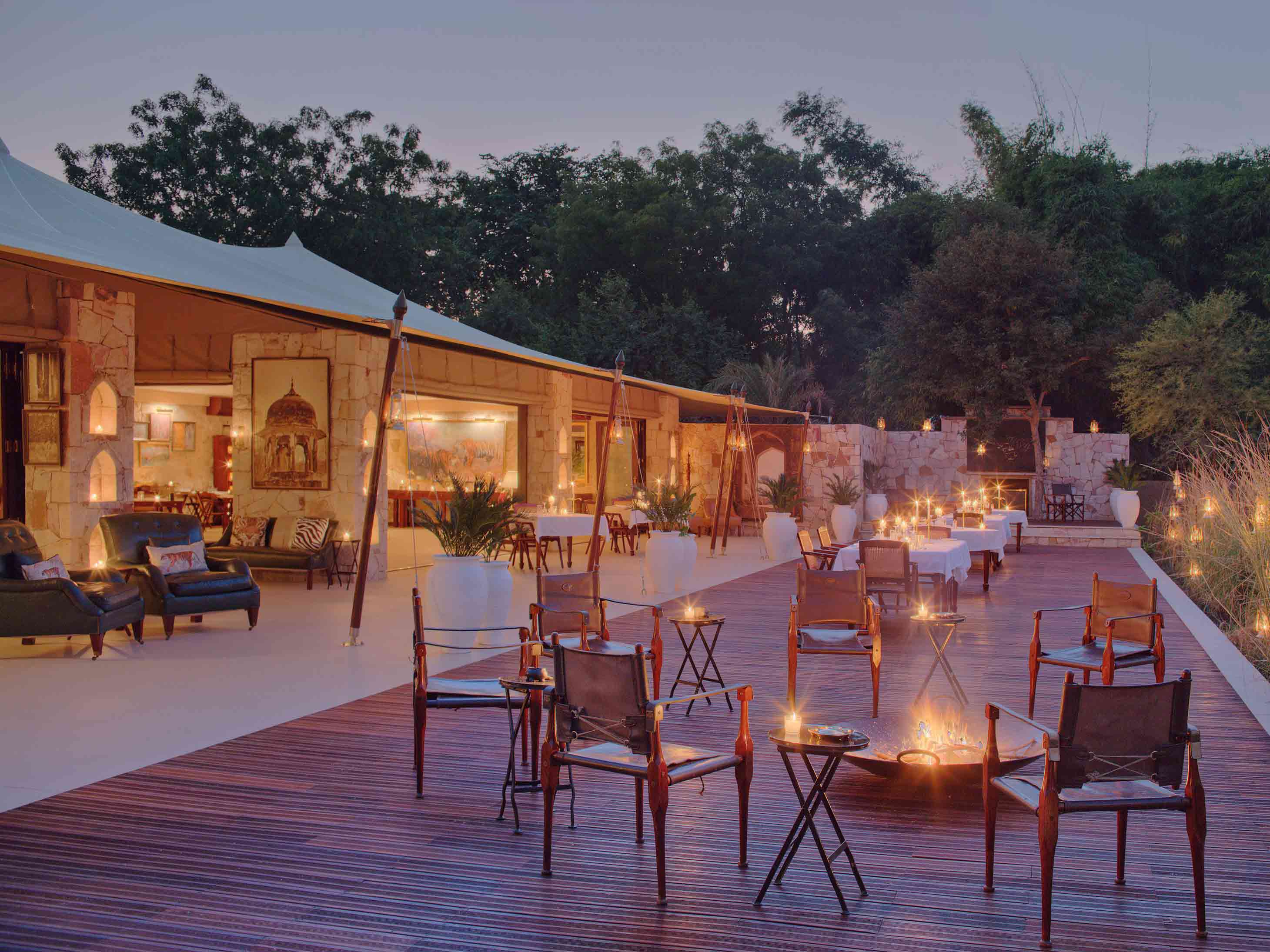 Exterior of Sujan Camp Sher Bagh