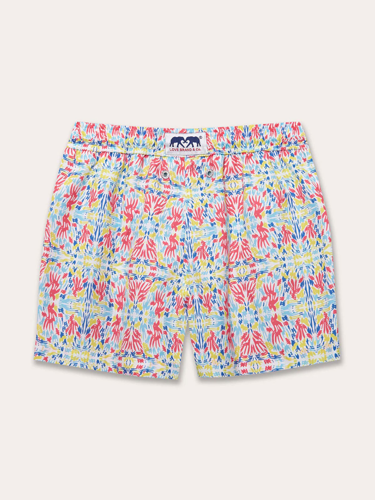 Boys Coral Kaleidoscope Staniel Swim Shorts