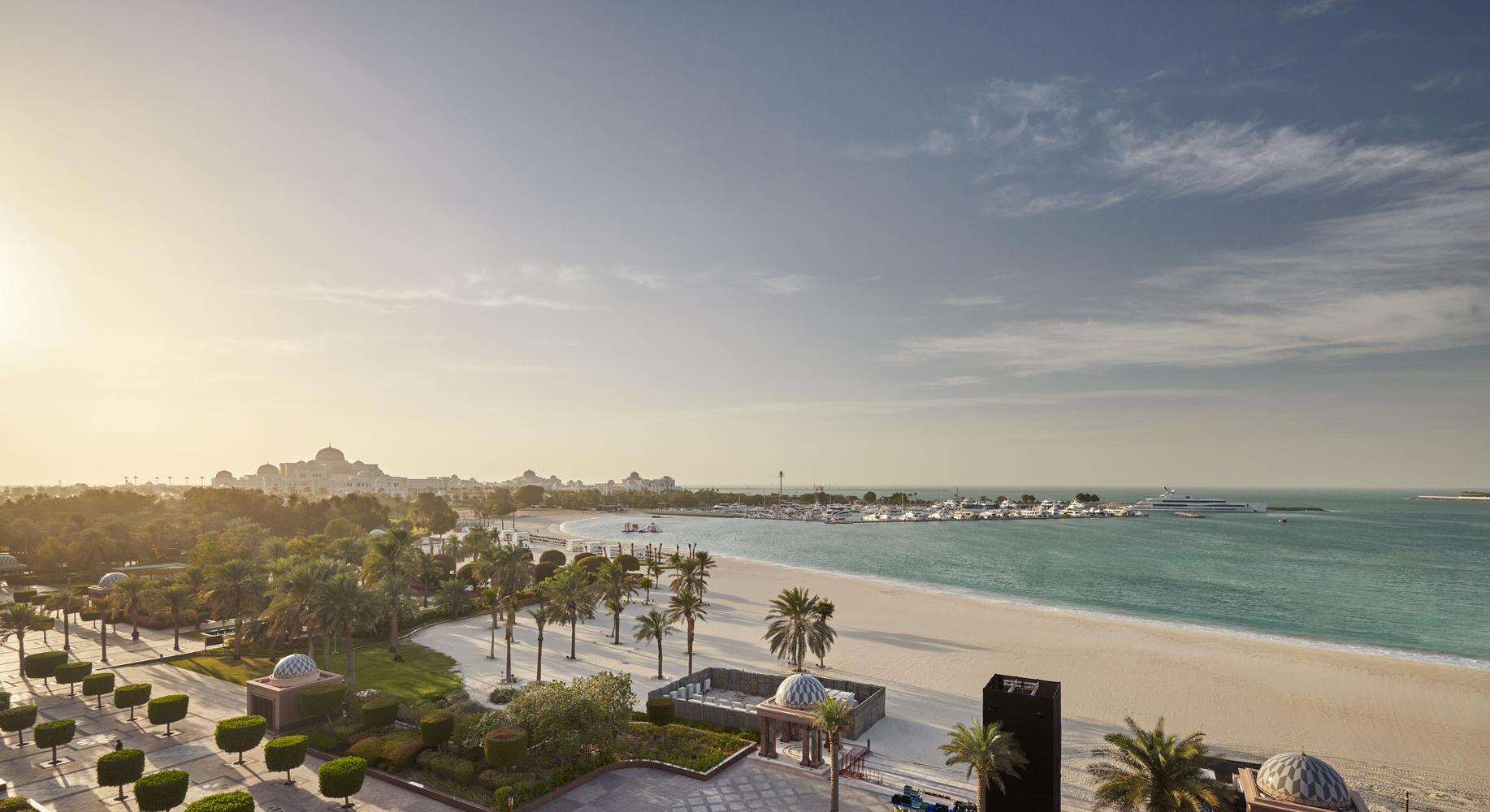 Emirates Palace Mandarin Oriental abu dhabi hotel balcony view