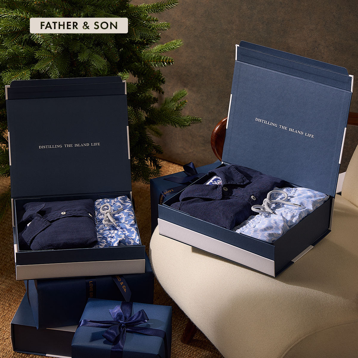 matching father and son swim shorts