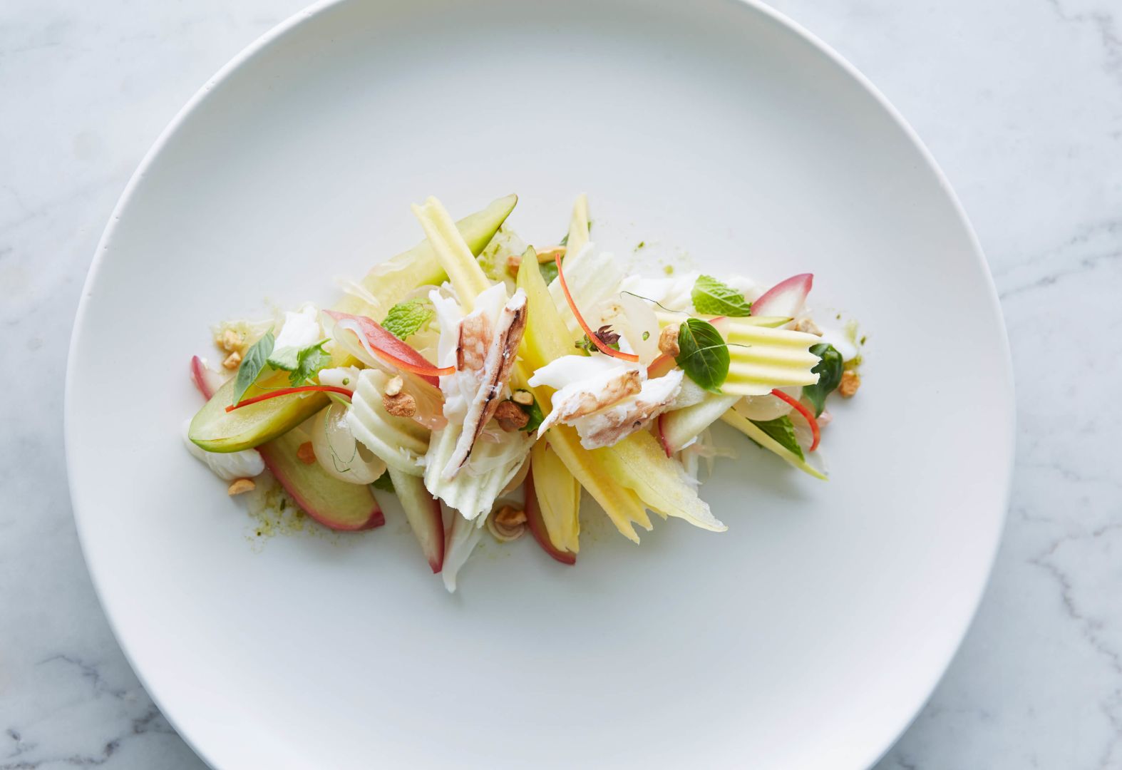 Food from COMO Shambhala Kitchen cuisine