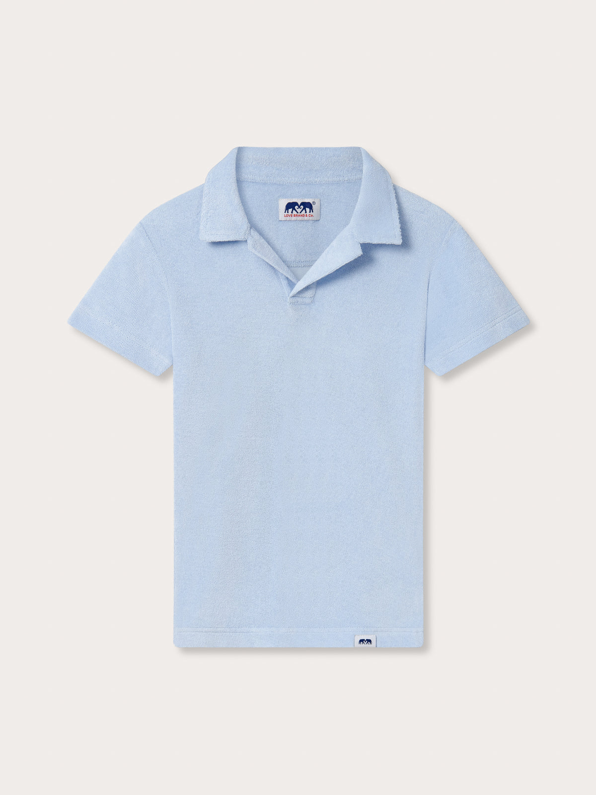 Kids Sky Blue Powell Terry Polo – LOVE BRAND & Co