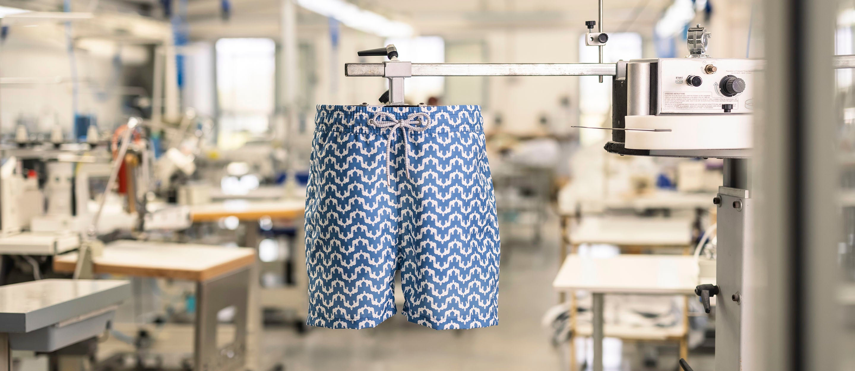 sustainable swimming shorts production