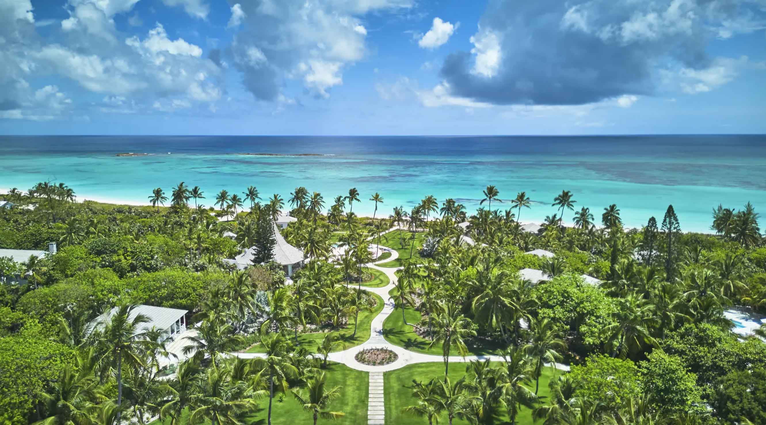 The Potlatch Club, The Bahamas Aerial View