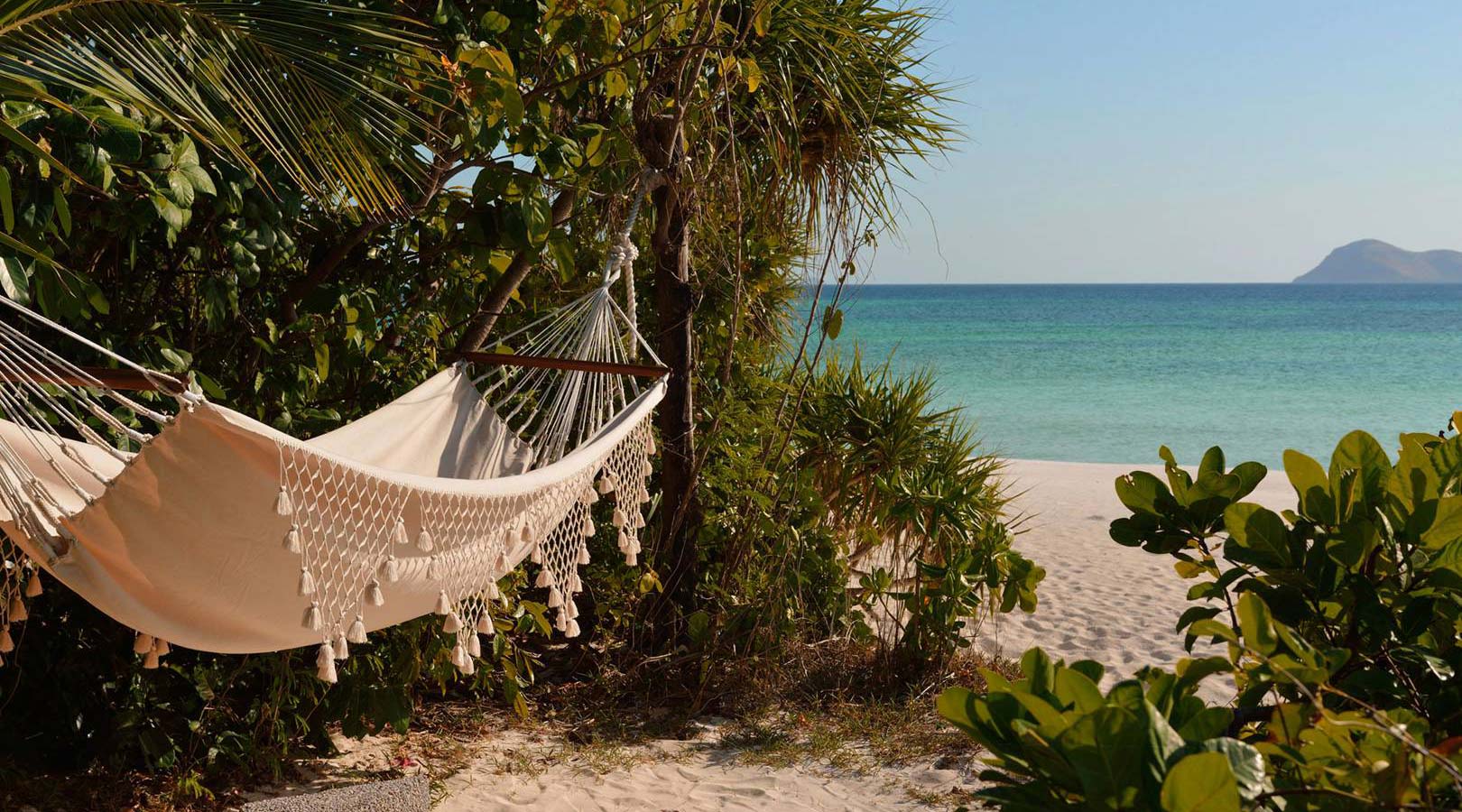 Hammock on the beach