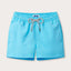 Boys Bahamas Blue Staniel Swim Shorts made from quick-dry recycled textile with elastic waistband and drawstring.