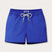 Boys Majorelle Blue Staniel Swim Shorts with drawstring waist.