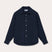 Boys Navy Blue Abaco Linen Shirt