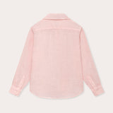 Boys Pastel Pink Abaco Linen Shirt