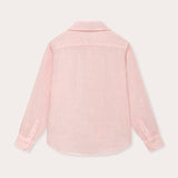 Boys Pastel Pink Abaco Linen Shirt