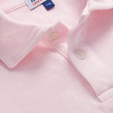 Kids Pastel Pink Pensacola With Tab Polo Shirt