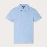 Boys Sky Blue Pensacola With Tab Polo Shirt