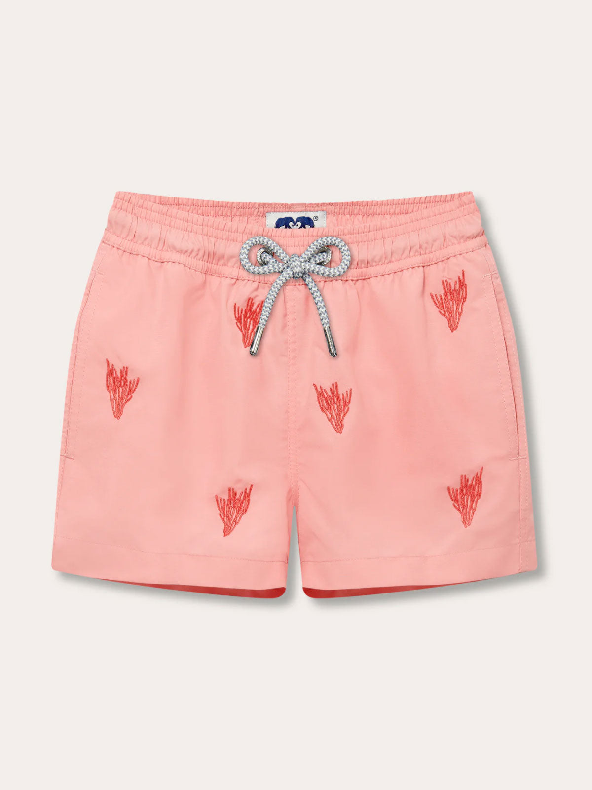 Boys Coral Colony Embroidered Staniel Swim Shorts