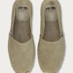 Catto Alpargatas Olive Green espadrilles top view