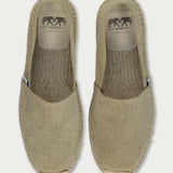 Catto Alpargatas Olive Green espadrilles top view