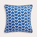 Cushion Cover - Elephant Palace Blue