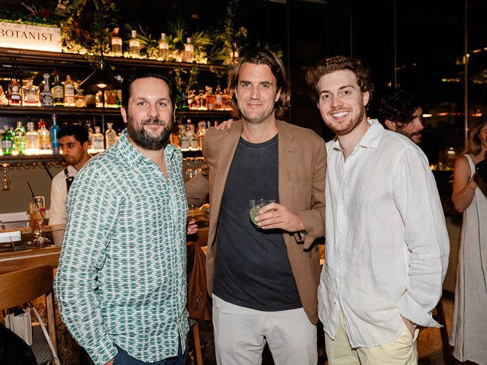 Dolphins of Greece event, Love Brand co-founder Oliver and Head of Marketing Niccolo