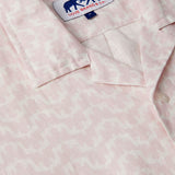 Elephant Palace Pink Arawak mens linen shirt 