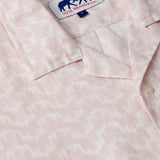 Elephant Palace Pink Arawak mens linen shirt