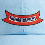 Cotton Peak Cap - 'The Matriarchy' Sky Blue