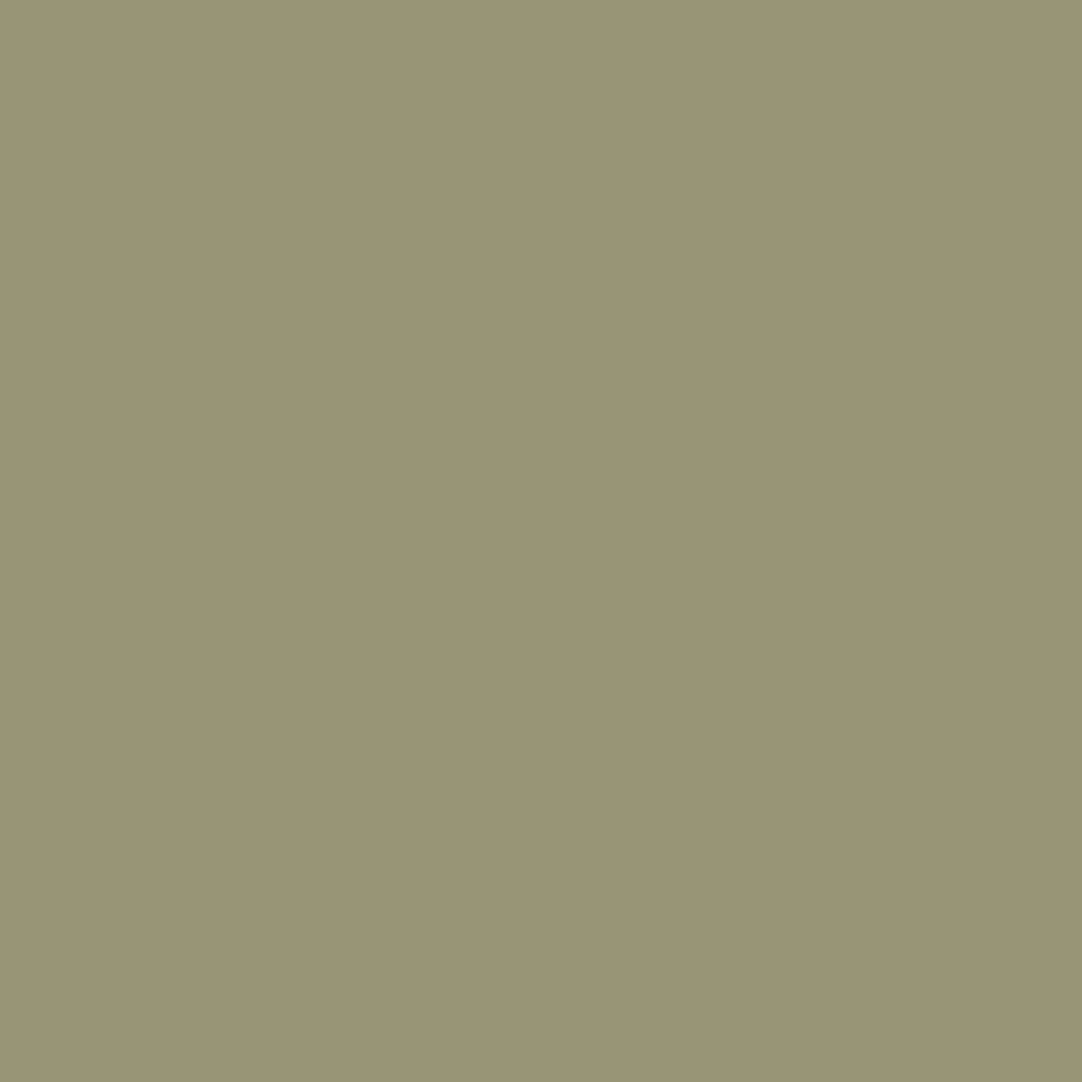 A solid, uniform color swatch in a muted, warm green-brown tone.
