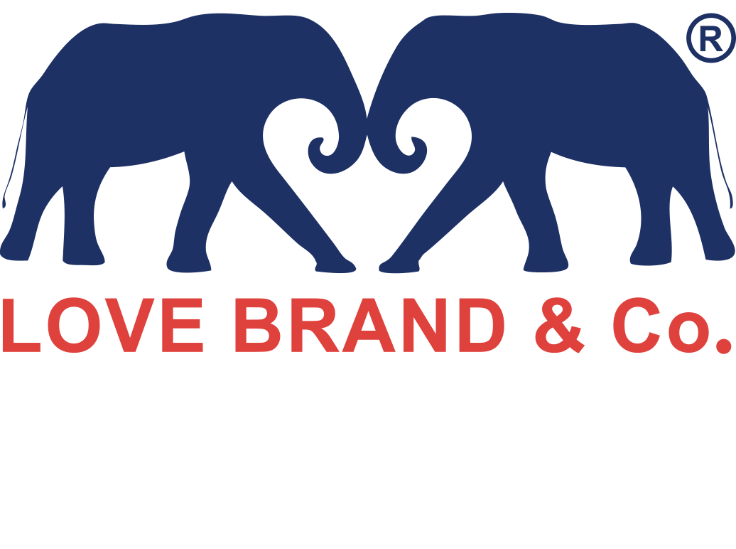 Love brand & Co. men's swim shorts, linen shirts & resortwear logo