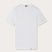 Men's White Lockhart With Tab T-Shirt, smooth and soft plain white essential for everyday wardrobe and holidays