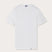 Men's White Lockhart With Tab T-Shirt, smooth and soft plain white essential for everyday wardrobe and holidays