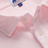 Men's Pastel Pink Pensacola With Tab Polo Shirt