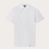 Polo blanc Pensacola avec patte pour homme