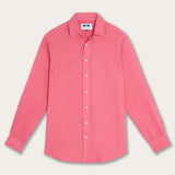 Men's Ruby Red Abaco Linen Shirt