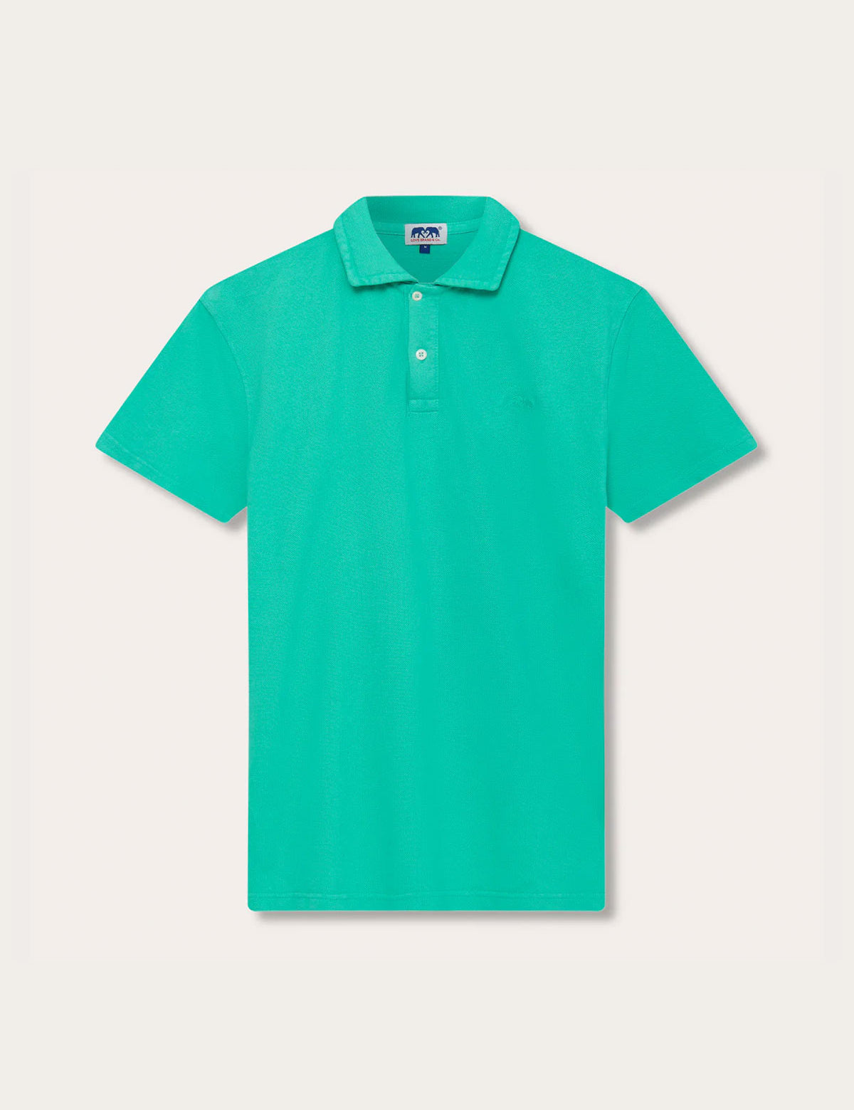 Men's Sicilian Green Pensacola Polo Shirt in vibrant green, crafted from 100% soft, breathable cotton.