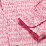 Men's Camel Mirage Pink Abaco Linen Shirt