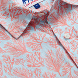 Men's Crazy Coral Abaco Linen Shirt