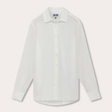Men's White Galliot Cotton Waffle Shirt