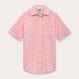 Men's Roseate Spoonbill Manjack Linen Shirt